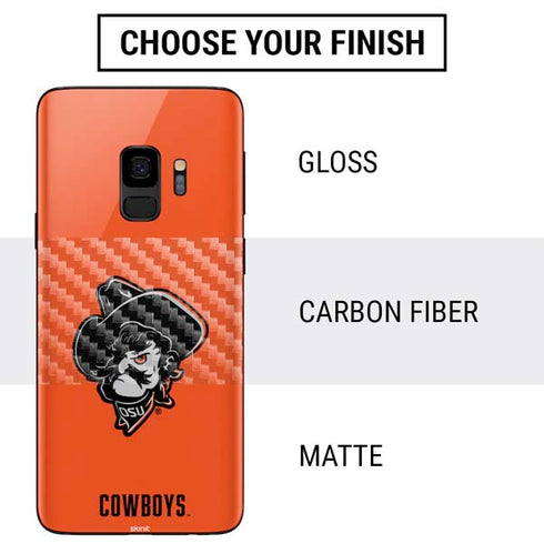 Oklahoma State University OSU Basketball Galaxy S9 Skin